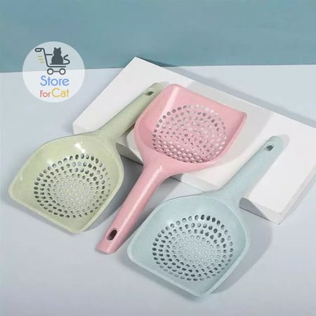 ملعقة رمل  اخرام دائرية عدة الوان