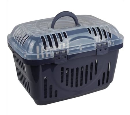 صندوق تنقل للقطط يفتح من الاعلى متعدد الالوان