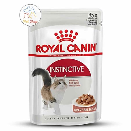 رويال كانين انستنكتيف أظرف طعام رطب للقطط للمحافظة على الوزن المثالي