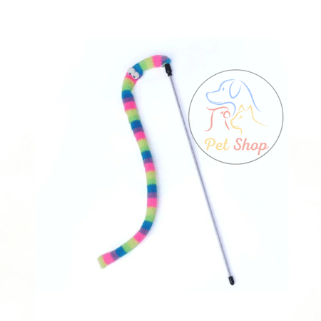 لعبة قطط صنارة شكل دودة