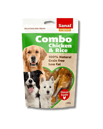 سنال مكافات صحية لتدريب الكلاب بنكهة الدجاج والأرز