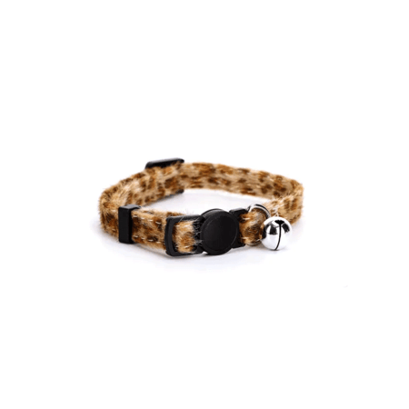 طوق النمر النبيل للقطط بعدة الوان