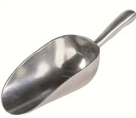 مغرفة اكل ستيل لغرف الطعام الجاف