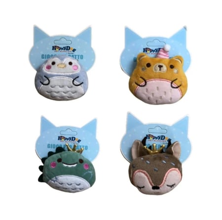 لعبة قطط دمية مع صوت من الداخل تتفاعل وتستمتع معها القطط