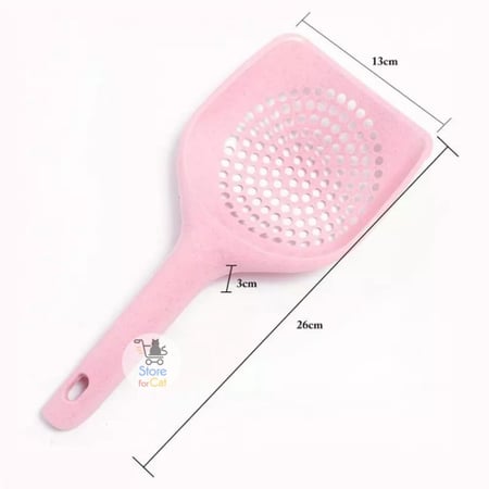 ملعقة رمل  اخرام دائرية عدة الوان