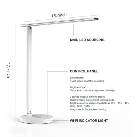 مصباح عمل ذكي Smart Office Lamp