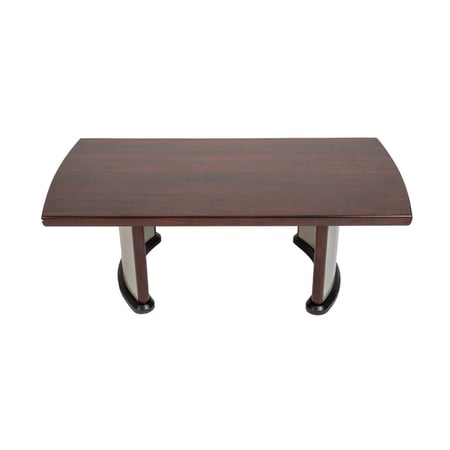 طاولة قهوة مستطيلة مع قاعدة منحنية-طاولة قهوة-طاولات قهوة-طاولات القهو