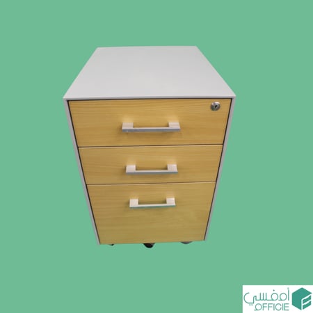 وحدة تخزين خشبية