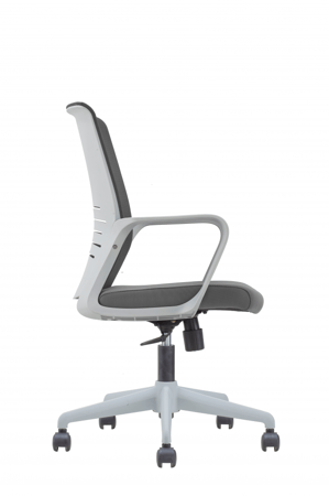 كرسي عمل إيطالي أنيق بظهر متوسط