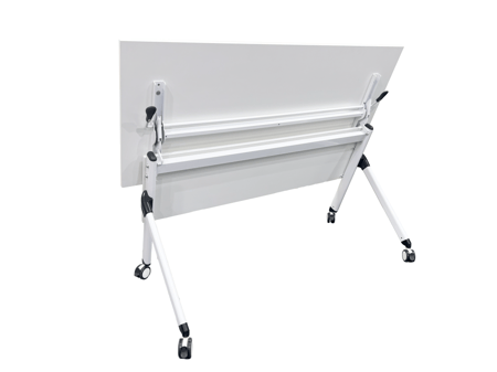 مكتب قابل للطي الجزئي بساتر خشبي