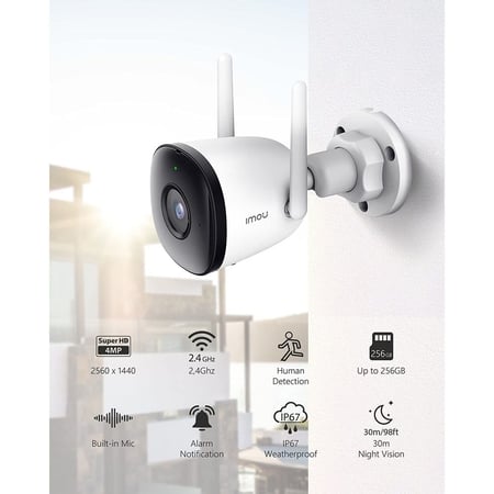 أيمو - كاميرا مراقبة خارجية بوليت 2 4 ميجا بكسل