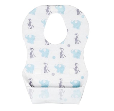 مريلة اكل استخدام مرة واحدة 10 قطع