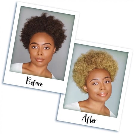 جل وصبغة كيرل سميث الذهبي.