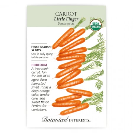 بذور جزر الأصابع - Little Finger Carrot Seeds