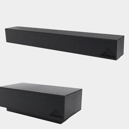 طقم طاولات لون اسود- موديل Lusy