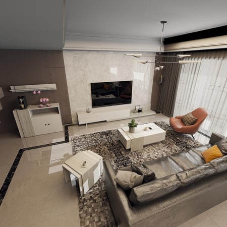 ركن قهوة ابيض مع رمادي2020 _موديل Sozan