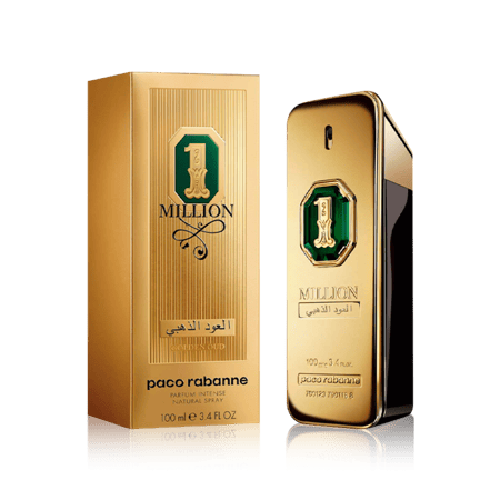 عطر ون مليون العود الذهبي اودو بارفيوم انتنس