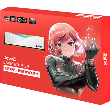 اكس بي جي LANCER RGB DDR5 (2x16GB) 5600MHz طقم رامات