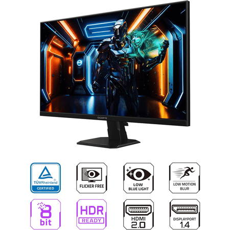 جيجابايت GS27FA شاشة 27 بوصة IPS بدقة Full-HD تردد 180Hz واستجابة 1ms