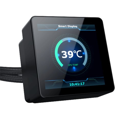 زيجماتيك Connect 360 مبرد مائي للمعالج 360 مم ARGB مع شاشة عرض LCD