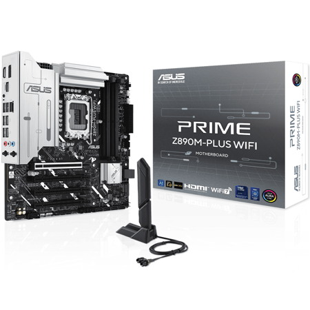اسوس PRIME Z890M-PLUS WIFI لوحة الأم مقبس LGA 1851 لمعالجات انتل