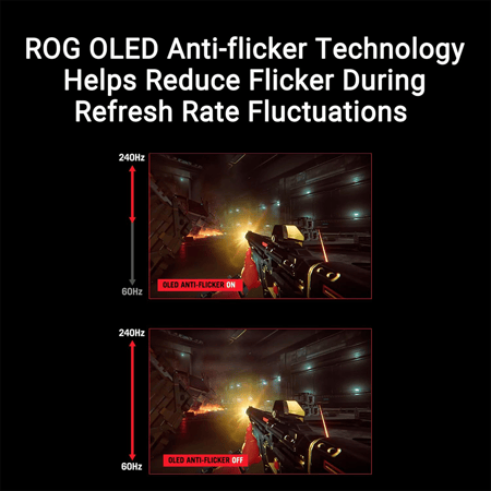 اسوس ROG Swift OLED PG32UCDP شاشة 32 بوصة WOLED بدقة 4K UHD تردد 480Hz