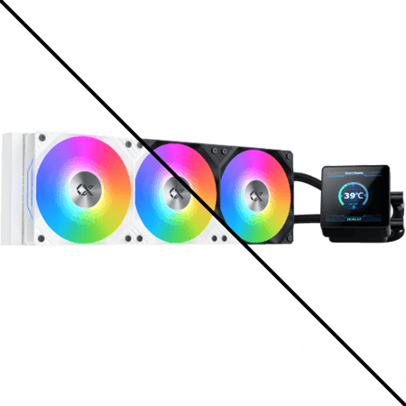 زيجماتيك Connect 360 مبرد مائي للمعالج 360 مم ARGB مع شاشة عرض LCD