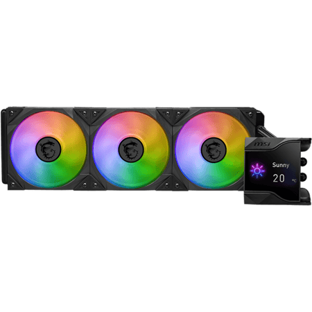 ام اس اي MPG CORELIQUID D360 مبرد مائي للمعالج بشاشة IPS LCD مقاس 2.4"