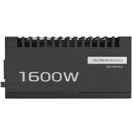 اسوس Pro WS 1600W Platinum مزود طاقة 80 بلس بلاتينوم قابل للتخصيص