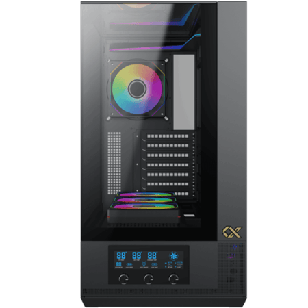 زيجماتيك Vision كيس بي سي بحجم E-ATX Mid Tower مع 7 مراوح ARGB