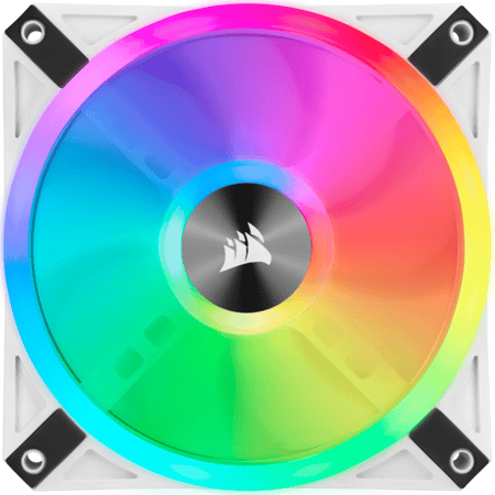 كورسير iCUE QL120 RGB 120mm PWM طقم مراوح مع متحكم Lighting Node CORE