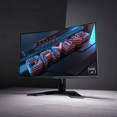 جيجابايت M32UC EK شاشة العاب منحنية 32 بوصة بدقة UHD 4K وتردد 160Hz