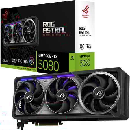 اسوس ROG Astral GeForce RTX 5080 16GB GDDR7 OC Edition كرت شاشة
