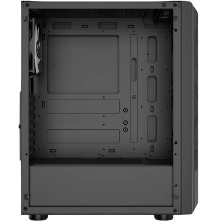 جامدياس AURA GC6 كيس بي سي بحجم ATX Mid Tower مع 3 مراوح ARGB