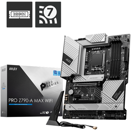 ام اس اي PRO Z790-A MAX WIFI لوحة الأم بمقبس LGA1700 لمعالجات intel