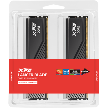 اكس بي جي LANCER BLADE RGB DDR5 32GB 6000MT/s CL34 طقم رامات للكمبيوتر