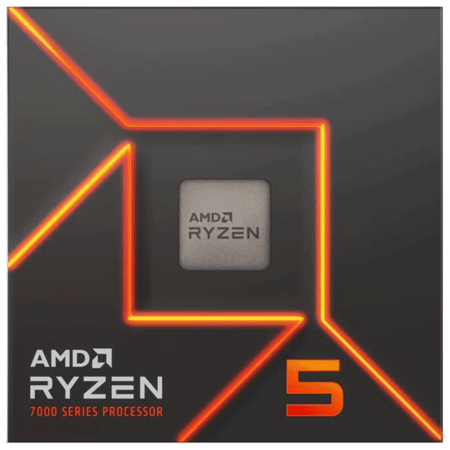 اي ام دي رايزن 5 7500F 6-Core, 12-Thread معالج كمبيوتر مكتبي