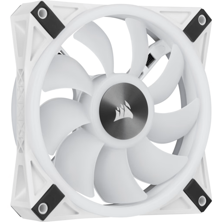 كورسير iCUE QL120 RGB 120mm PWM طقم مراوح مع متحكم Lighting Node CORE
