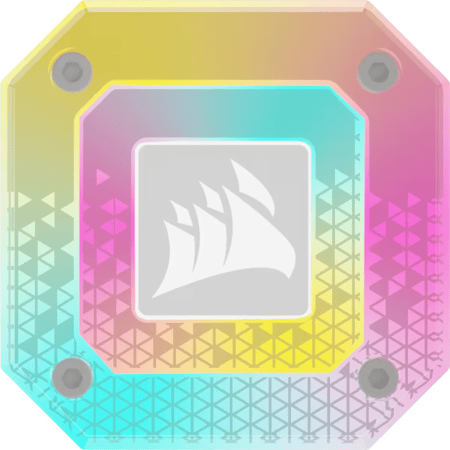 كورسير iCUE H100i ELITE CAPELLIX XT مبرد مائي للمعالج 240 مم - ابيض