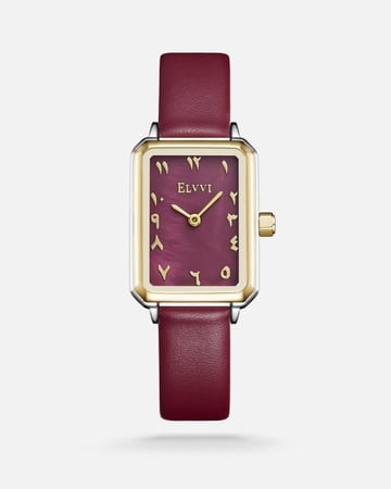 ساعة نسائية جلد من الفي