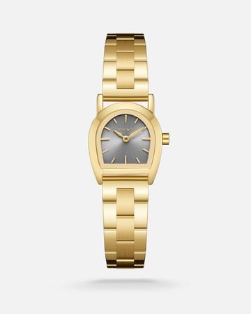 ساعة نسائية من الفي بلون ذهبي