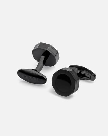 طقم هدايا رجالي من ساعة وكبك وقلم