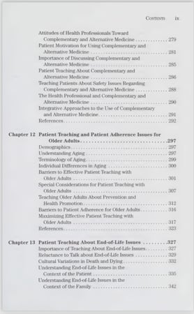 Effective patient education  a guide to increased adherence  Falvo, Donna R  2011 , Mass