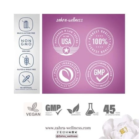 كبسولات غذاء ملكات النحل والبروبوليس وحبوب اللقاح