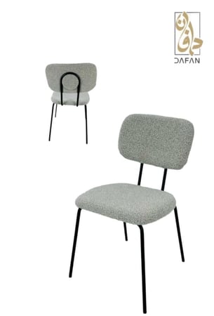 كرسي مفرد لون رصاصي غامق