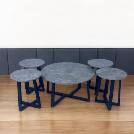 طاولات mdf  للكنب (1+4)