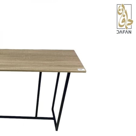 مدخل كونسول خشب وحديد مودرن