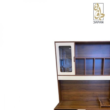 دولاب مكتبي خشب كبير للتخزين