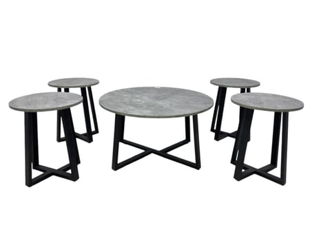 طاولات mdf  للكنب (1+4)