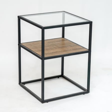 طقم طاولات كنب مستطيل لون بني فاتح